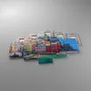 Bild auf Leinwand - Leinwandbild - 5 Teile - Farben Gebäude Produktbild-Vorschau 2