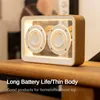 Průhledný Bluetooth reproduktor Knižní lampa YZ8210, retro Náhled obrázku produktu 6