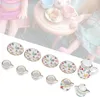 1:12 Kuchyně pro panenky miniaturní 15ks porcelánový Náhled obrázku produktu 2