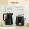 HOMCOM Wasserkocher Toaster Set 2200 W 1,7L Wasserkocher, 2 Produktbild-Vorschau 7