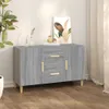 Sideboard Grau Sonoma 100x36x60 cm Holzwerkstoff , Kommoden Produktbild-Vorschau 1