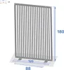 Sichtschutz "zupta" graphit aus aluminium   - Hespéride Produktbild-Vorschau 3