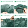 Gartensack 3X 272L Gartenabfallsack mit Griffen,Laubsack Produktbild-Vorschau 4