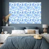 MuchoWow® Poster Blumen - Rosen - Blau - Muster 180x120 cm Produktbild-Vorschau 4