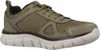 A single olive-colored athletic shoe is shown against a white background. Produktbild-Vorschau