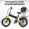 E-Bike Cityrad Polaris Faltbares E-Fahrrad 624WH Pedelec, Produktbild-Vorschau 7