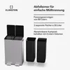 Klarstein EcoVista Mülleimer - 60L Abfalleimer mit 2 Produktbild-Vorschau 3