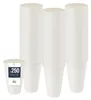 BenBow Einwegbecher aus Zuckerrohr, Weiß, 400 ml x 250 – Produktbild-Vorschau 1