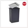 Hailo Inneneimer 1045639 dunkelgrau 10 L 226 x 154 x 340 mm Produktbild-Vorschau 2