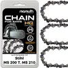3x Sägekette Kettensäge 30cm 1,3mm 3/8" 44 TG für Stihl MS Produktbild-Vorschau 1