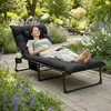 Relaxdays opvouwbaar campingbed, inclusief matras en Productafbeelding-voorbeeld 3
