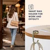kwmobile Taschenhalter für Tisch - 2x Handtaschenhalter für Produktbild-Vorschau 2