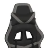 Chaise de jeu Noir et gris Similicuir Voir les images du produit 8