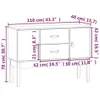 "Rabatt" Mehrzweckschrank/Vitrine/Sideboard - Modernes Produktbild-Vorschau 9