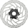 A bicycle disc brake rotor with a centerlock mount. Produktbild-Vorschau