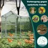 LZQ Outdoor Hühnerstall Hühnerhaus Dach Geflügelstall Produktbild-Vorschau 8