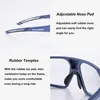 ROCKBROS Photochrome Fahrrad Sonnenbrille Blau Radbrille Produktbild-Vorschau 4
