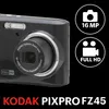 Kodak PIXPRO FZ45, 16 MP, 4608 x 3456 Pixel, CMOS, 4x, Full Produktbild-Vorschau 8