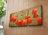 Opviq, 3P3040CS-69, Wanduhren, Mehrfarbig, Holz, 96 x 40 cm Produktbild-Vorschau 2