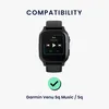kwmobile Silikon Uhrenarmband für Garmin Venu Sq Music / Sq Produktbild-Vorschau 6