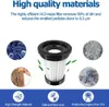 6 filtres HEPA pour aspirateur Moosoo K12, K12 PRO, K13, Voir les images du produit 4