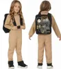A child wearing a costume, shown from the front and back. Náhľad obrázku produktu