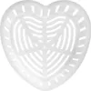 Kleine Kunststoff Käseform in Herzform, 60x57x35 mm, für Produktbild-Vorschau 2