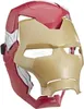 A close-up, front-facing view of an Iron Man mask. Podgląd zdjęcia produktu