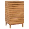 vidaXL Wäschekorb 40×40×70 cm Teak Massivholz Produktbild-Vorschau 8