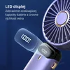 USB mini vetrák – 2-dielna sada, sklápací, LED displej, 5 Náhľad obrázku produktu 4