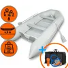 EBERTH Schlauchboot Angelboot Paddelboot aus robustem PVC Produktbild-Vorschau 2