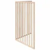 vidaXL Skladací plot pre psov 2 panely 160 cm topoľové Náhľad obrázku produktu 5