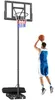 SPORTNOW Basketballkorb Outdoor 135-305cm schnell Produktbild-Vorschau 1