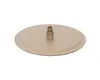 A close-up, studio shot of a round, brushed bronze shower head with a central connector. Produktbild-Vorschau