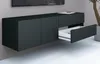Kommode, Hängeschrank "Sophia" 152cm 2SK, schwarz-matt Produktbild-Vorschau 5