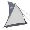 Strandzelt Grau 268x223x125 cm 185T Taft - Campingzelte Produktbild-Vorschau 7