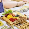 Piatto di formaggio, piatto snack, salumi, servizio da Anteprima dell’immagine prodotto 2