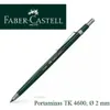 A green Faber-Castell mechanical pencil is shown against a white background, with the Faber-Castell logo at the top. Anteprima dell’immagine prodotto