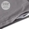 Doppelpack Classic Line Bezug 40x70 dunkelgrau Baumwolle Produktbild-Vorschau 3