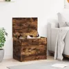 vidaXL Truhe Räuchereiche 60x42x46 cm Holzwerkstoff Produktbild-Vorschau 3