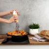 Handmühle aus Akazienholz mit Keramikmahlwerk Produktbild-Vorschau 3