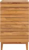 kôš na bielizeň vidaXL 40 × 40 × 70 cm Teakové masívne Náhľad obrázku produktu 1