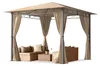Gartenpavillon 3x3 m wasserdicht Premium Pavillon mit 4 Produktbild-Vorschau 2