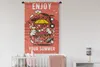MuchoWow® Wandteppich Wandbehang Sonnenschirm - Sommer - Produktbild-Vorschau 2