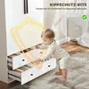 Armoire HOMCOM, armoire polyvalente à 2 portes avec tringle Voir les images du produit 6