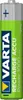 A single Varta rechargeable battery is shown vertically against a white background. Produktbild-Vorschau