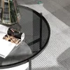 WISFOR tavolino rotondo in vetro temperato+marmo+metallo, Anteprima dell’immagine prodotto 7