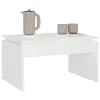 vidaXL Konferenční stolek bílý 68x50x38 cm Dřevěný materiál Náhled obrázku produktu 4