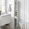 GOPLUS Badezimmerschrank hoch, Hochschrank mit Schublade, Produktbild-Vorschau 7