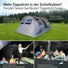 Skandika Tunnelzelt Gotland für 6 Personen | Familienzelt Produktbild-Vorschau 4